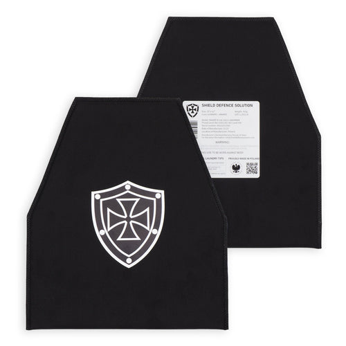 Pannelli Balistici Morbidi 25 × 30 cm Swimmer's Cut – Protezione Frontale e Posteriore