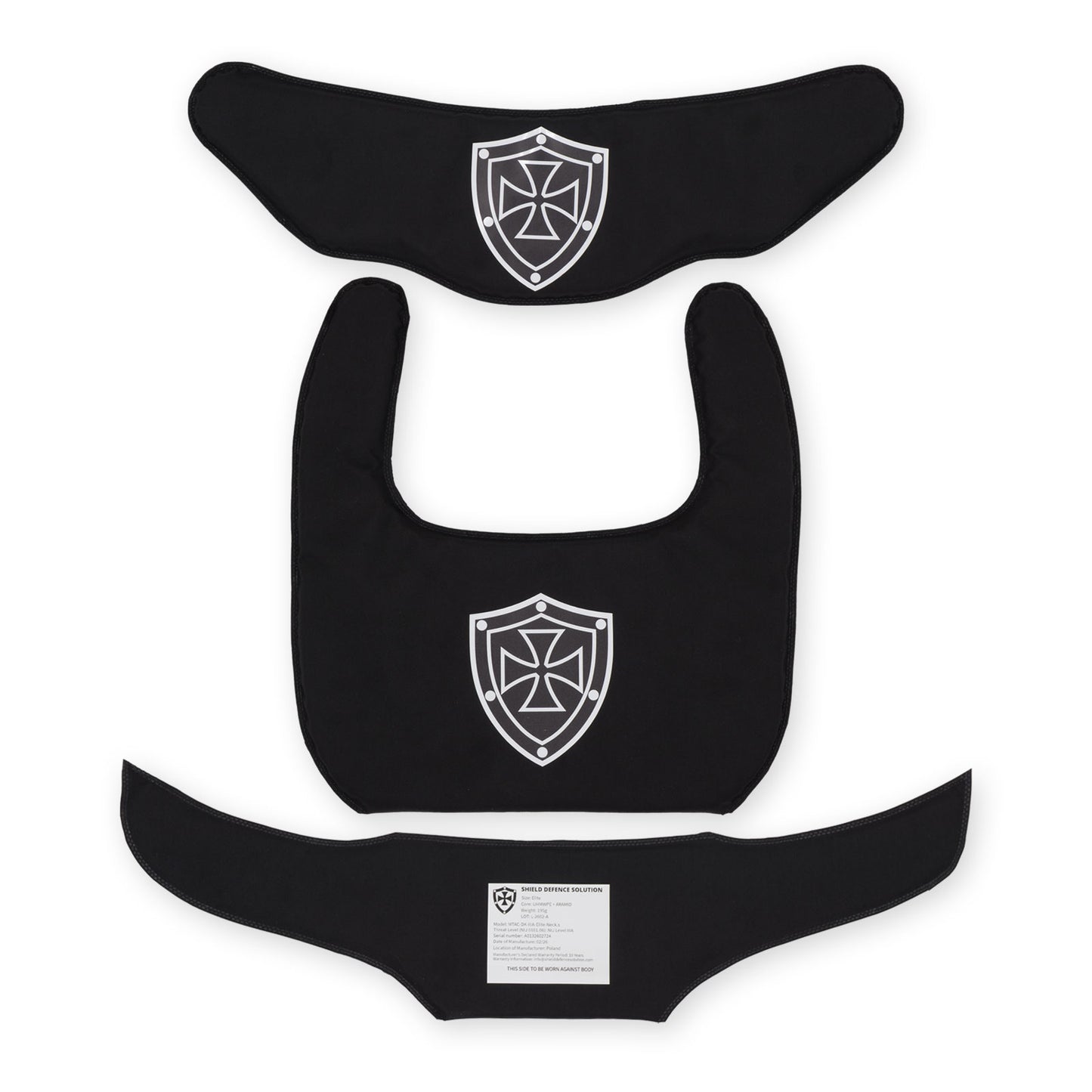 Set di Inserti Balistici Morbidi per Gorgiera M-Tac Elite